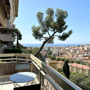 Nice, Grand Studio - Piscine - Terrasse Vue Mer Apartment